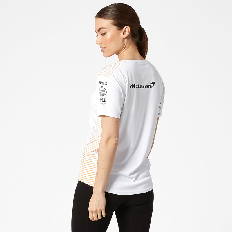 MCLAREN RP WOMENS TEAM TEE - white