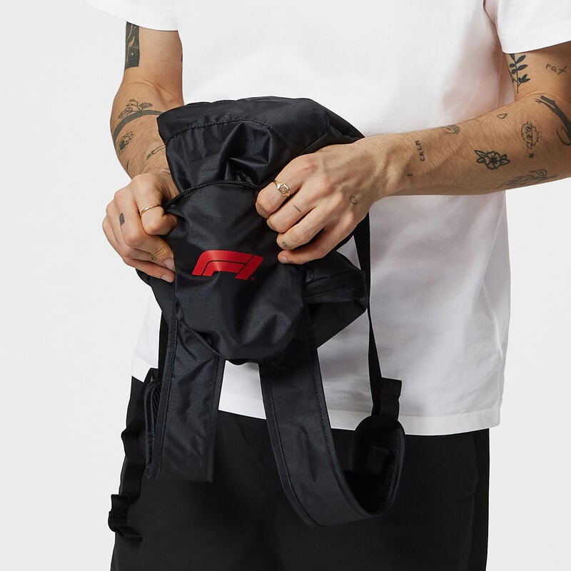 F1 FW PACKABLE BACKPACK - black