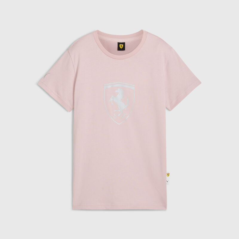 SF LF WMN TONAL SHIELD TEE - light pink