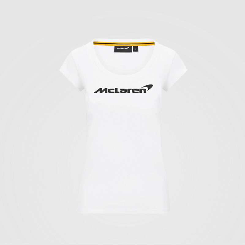 MCLAREN FW WOMENS ESSENTIALS TEE - white