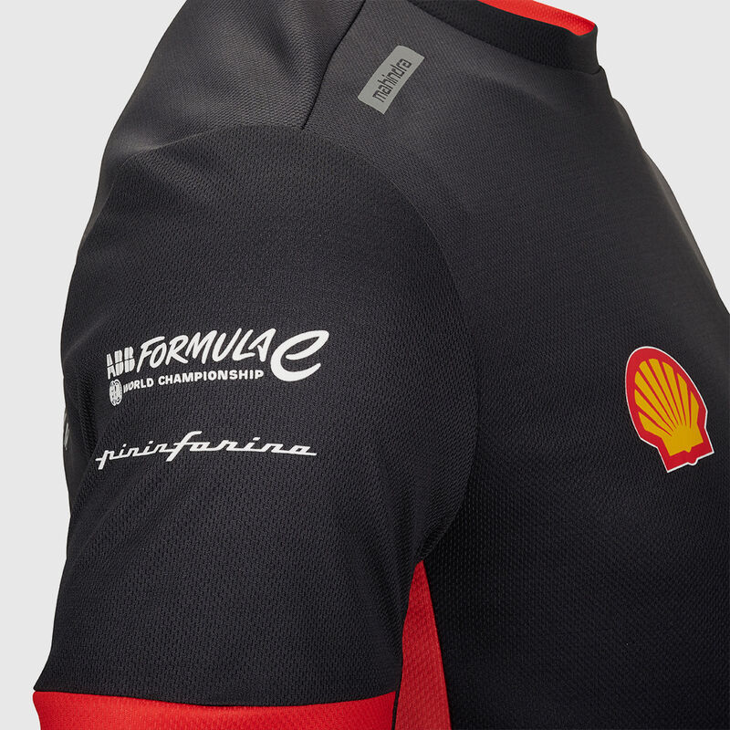 MAHINDRA FE UNISEX TEAM T-SHIRT - black
