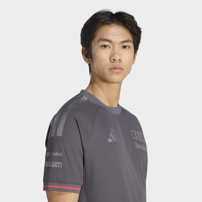 AUDI AUTH MENS TEAM TEE - Grey Strata