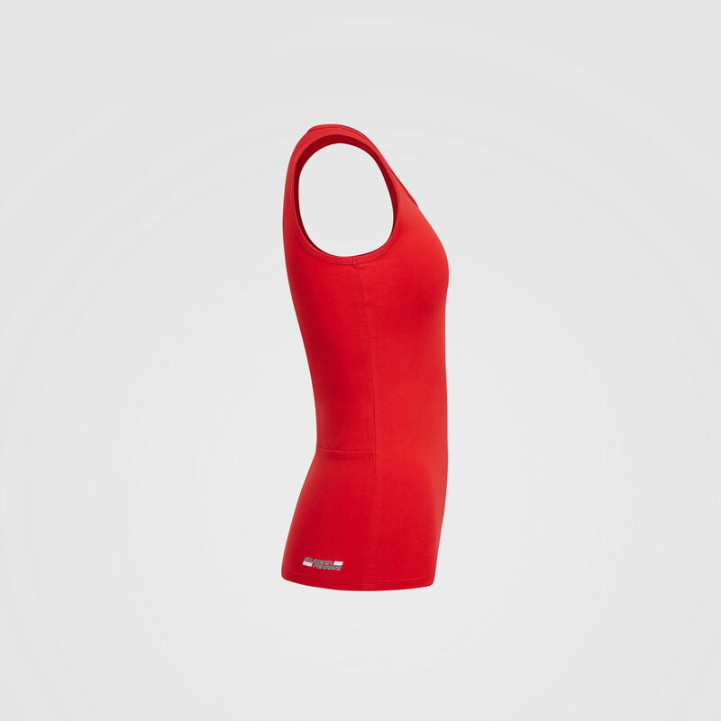 SF FW WOMENS RACER BACK VEST - red