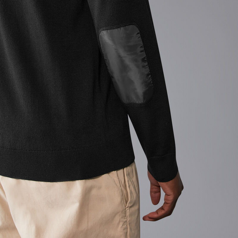 MAPF1 FW MENS ELEVATED 1/4 ZIP - black