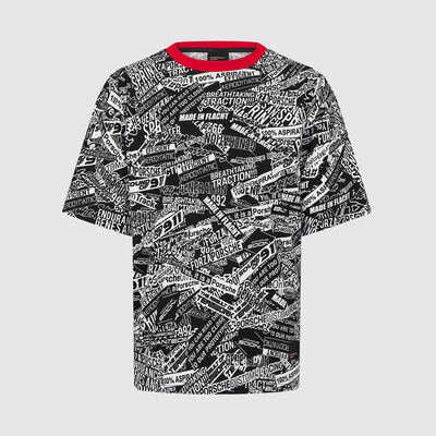 Camiseta oversize con mensaje