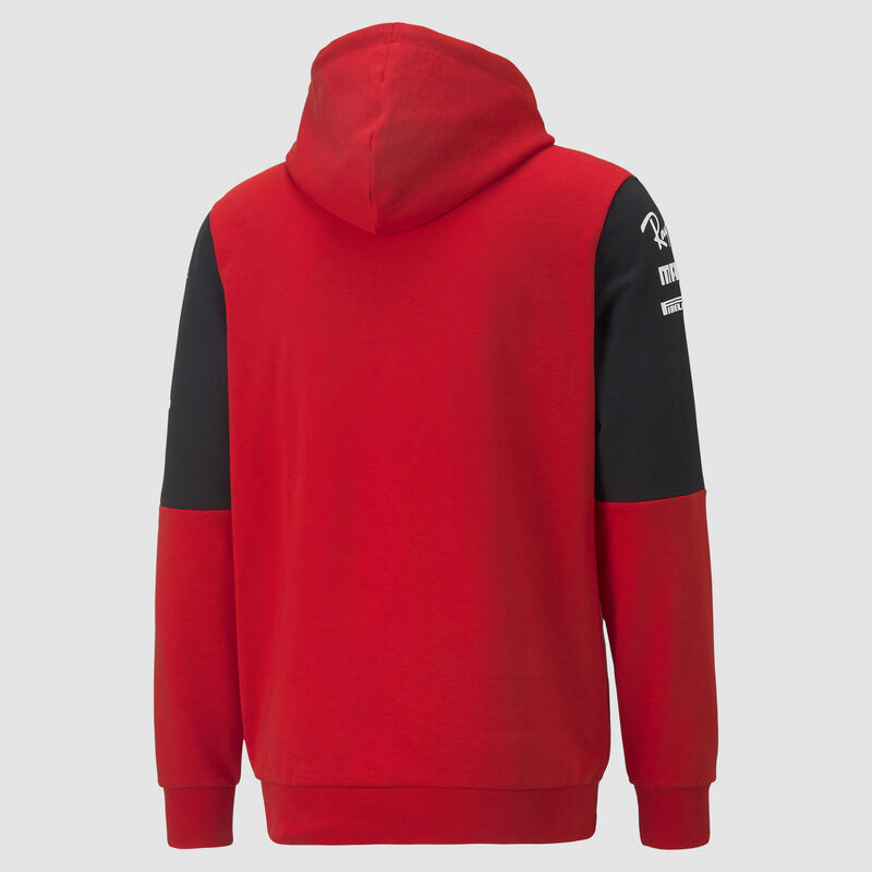 SF RP MENS TEAM HOODED SWEAT - red