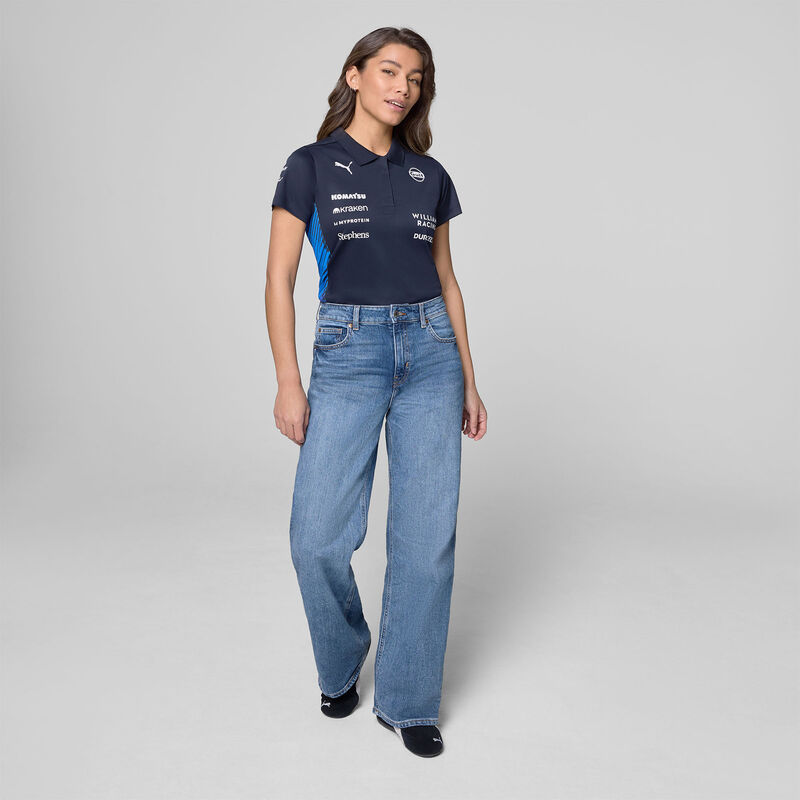 WR RP WOMENS POLO - navy