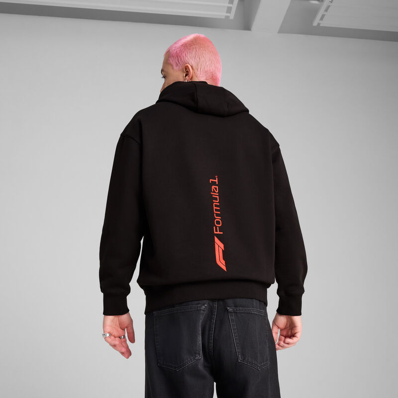 F1 ESS+ HOODIE - RELAXED - black