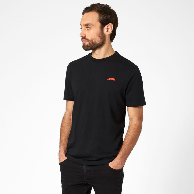 F1 FW MENS TOUR TEE - black