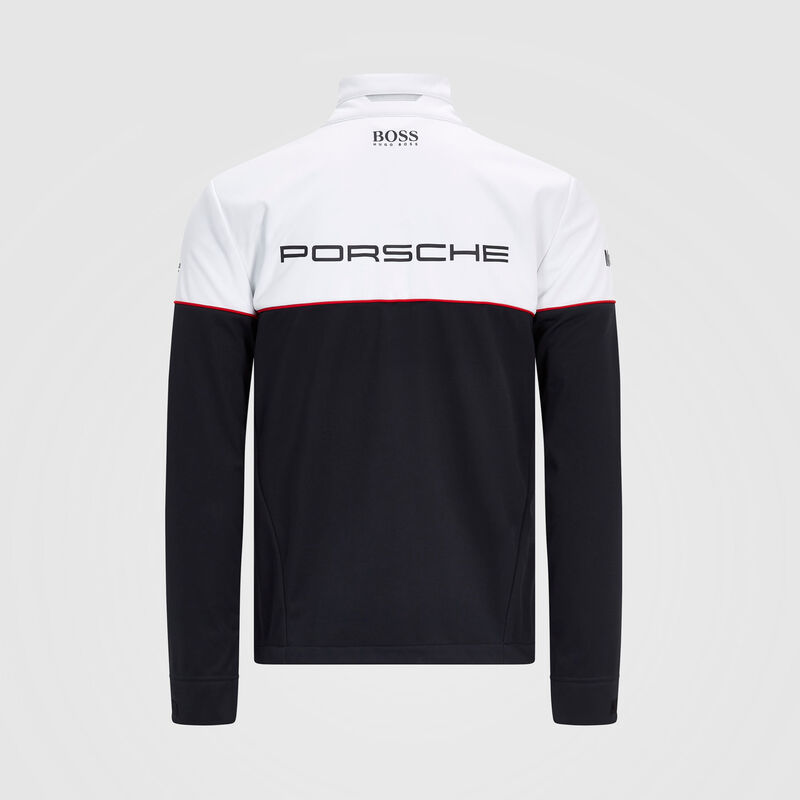 PORSCHE RP MENS TEAM SOFTSHELL JACKET - black