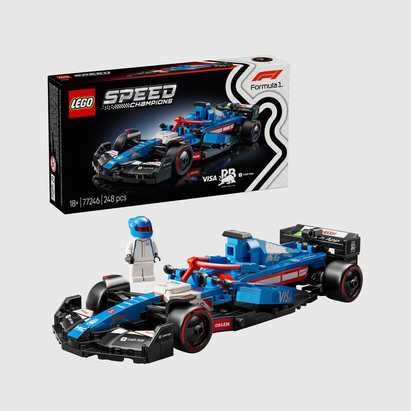 LEGO® Speed Champions VCARB 01 Set collectible - Visa Cash App RB - Blue ONE SIZE - 5702017816135 - Fuel For Fans F1 Merchandise store