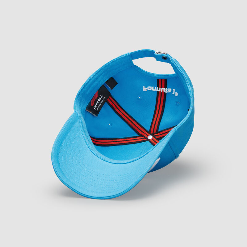 F1 FW LARGE LOGO BASEBALL CAP - bright blue