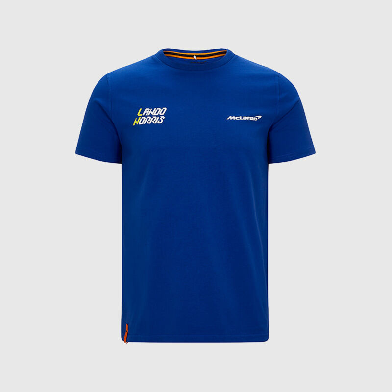 MCLAREN LANDO NORRIS NUMBER TSHIRT - blue