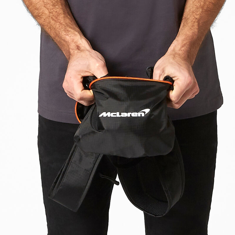 MCLAREN FW PACKABLE BACKPACK - black