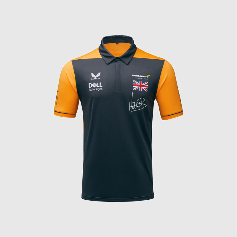 MCLAREN RP DRIVERS POLO - NORRIS - Antracit