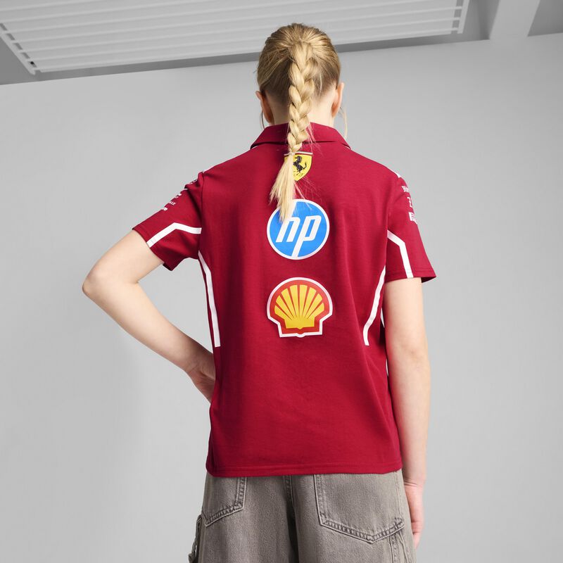 SF RP TEAM POLO KIDS - red