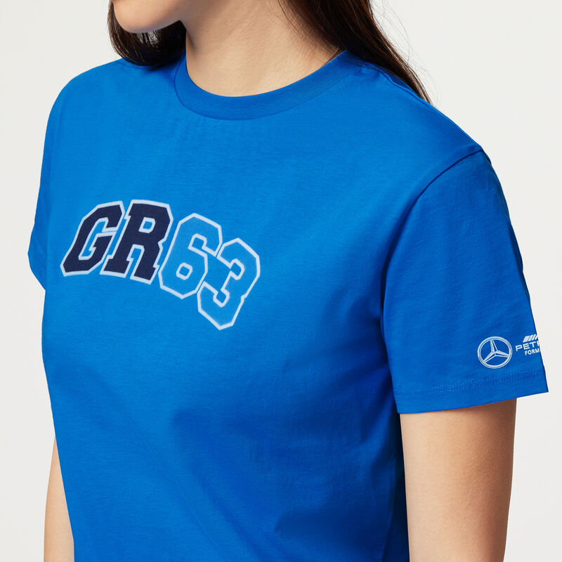 MAPF1 FW WOMENS GR LOGO TEE - blue