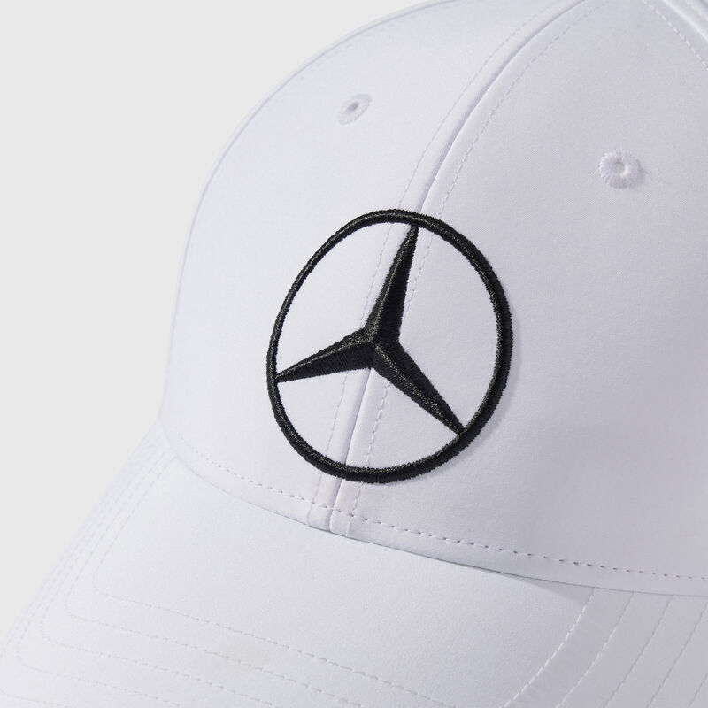 MAPF1 RP METAL LOGO DR CAP - white