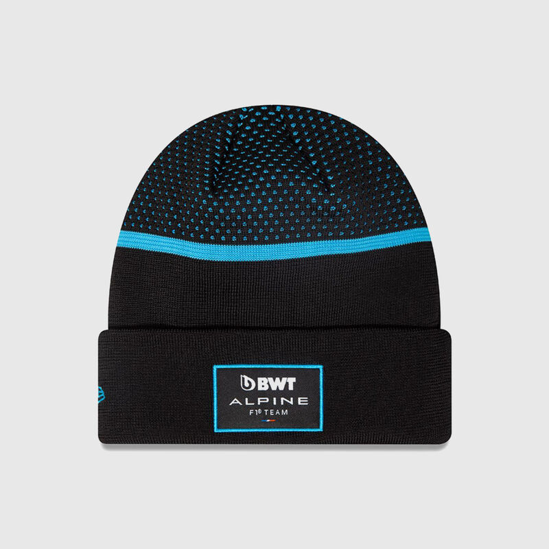 ALPINE F1 SL RP 2023 TEAM CUFF BEANIE - black