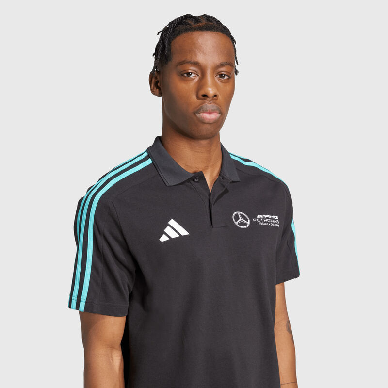 MAPF1 FW MENS DNA POLO - black