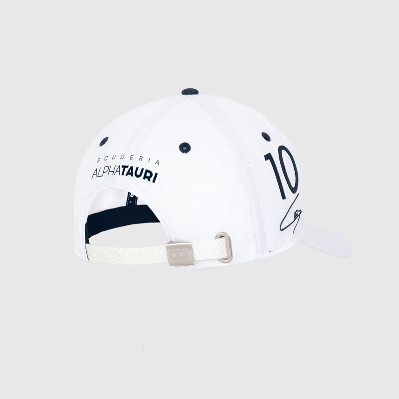 ALPHA TAURI RP GASLY DRIVER CAP - white