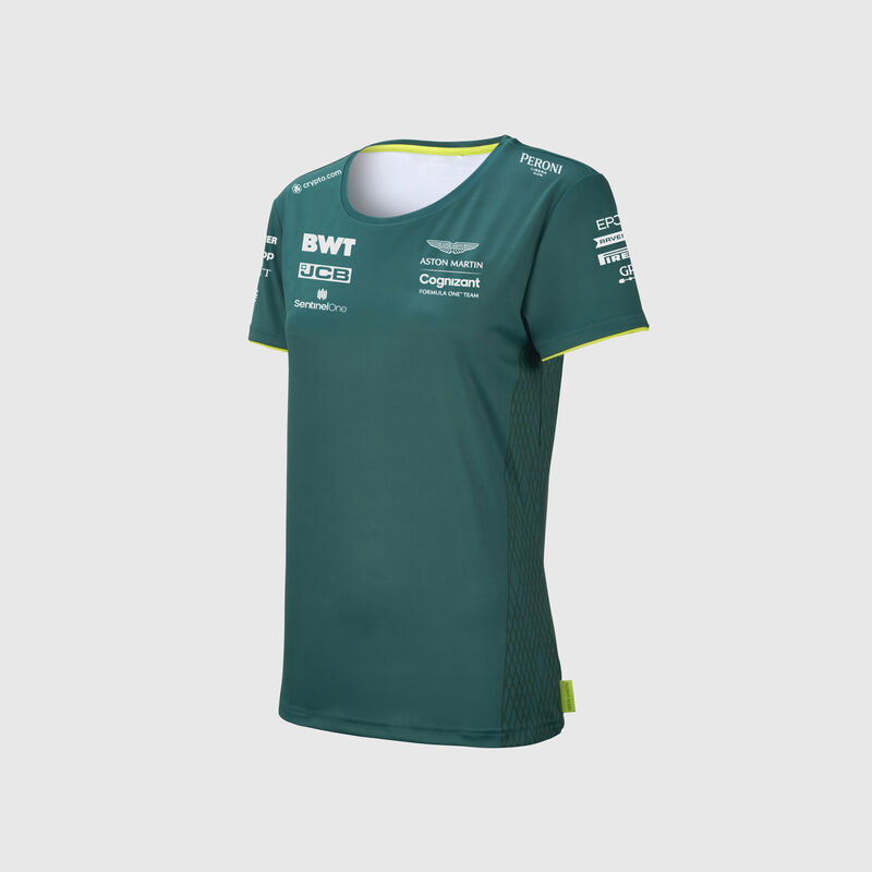 ASTON MARTIN COGNIZANT F1 WOMENS RP TEAM T-SHIRT - green