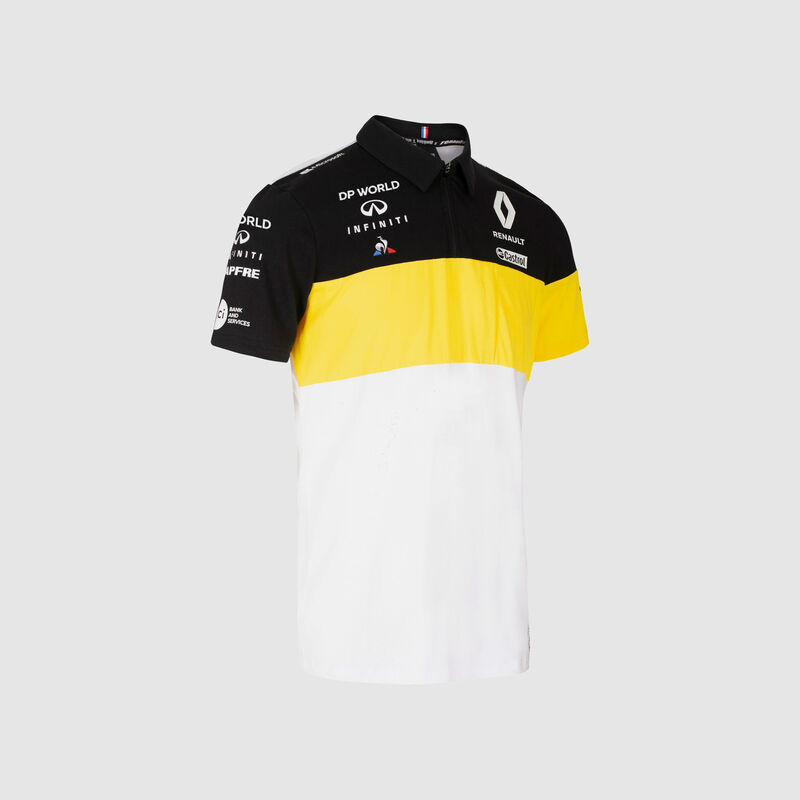 RENAULT RP MENS TEAM POLO - white