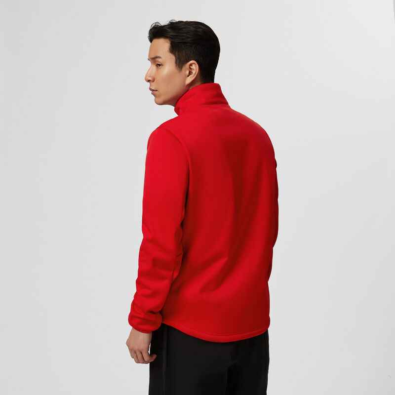 SF FW MENS SOFTSHELL JACKET - red