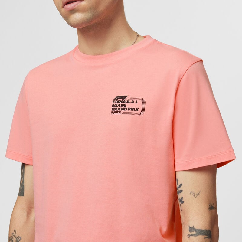 F1 FW RS MIAMI TEE - pink