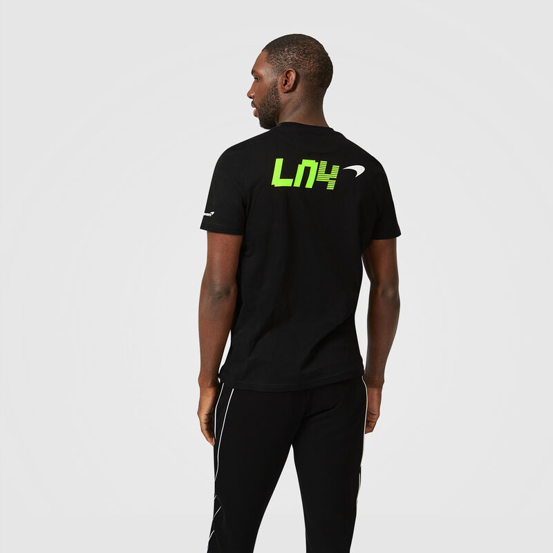 MCLAREN FW MENS LANDO LN4 GLITCH TEE - black