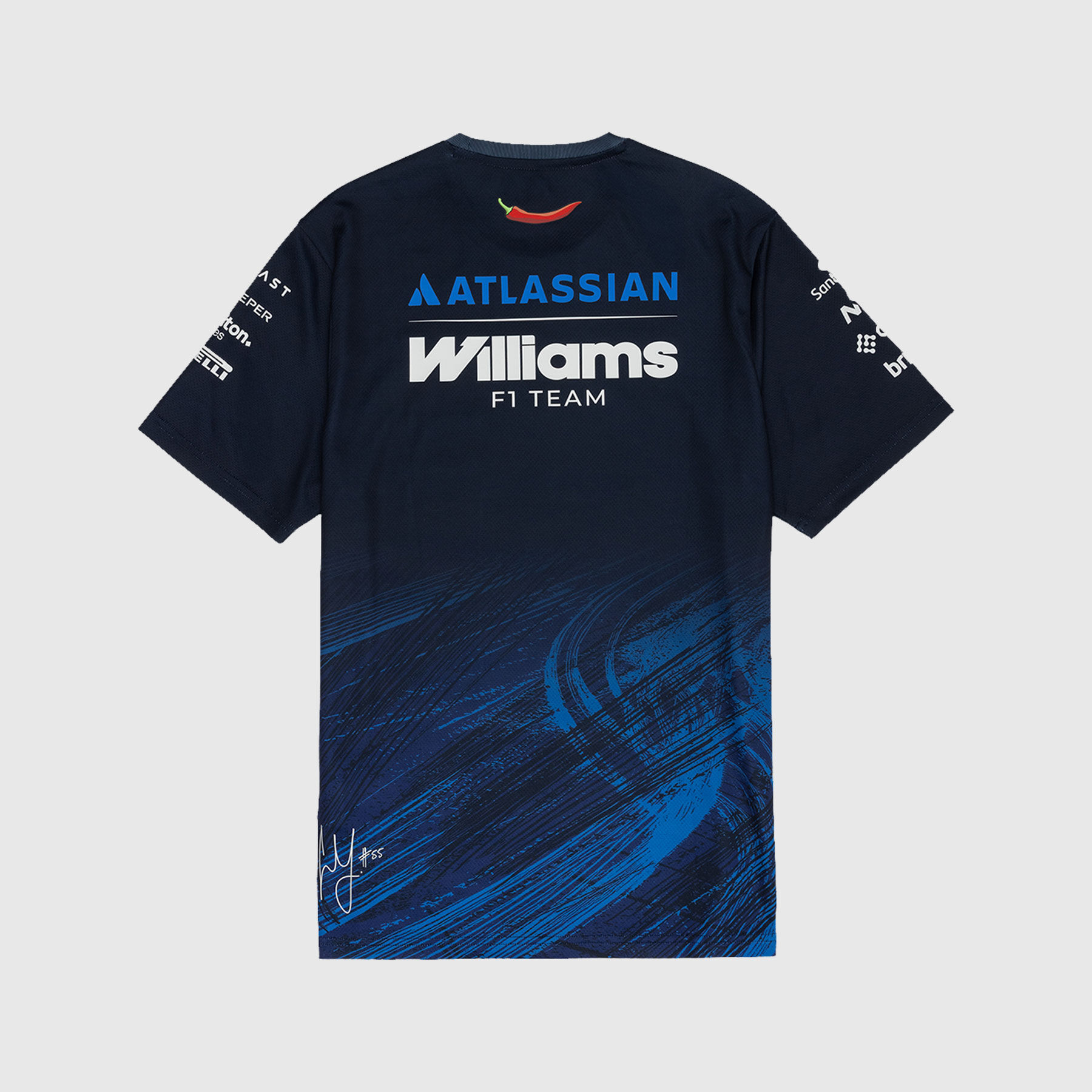 2026 Carlos Sainz Tech T-shirt - Williams Racing | Fuel For Fans