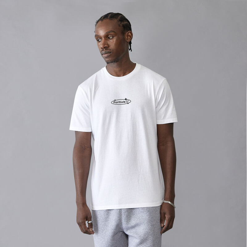 F1 FW ENERGY GRAPHIC TEE - white