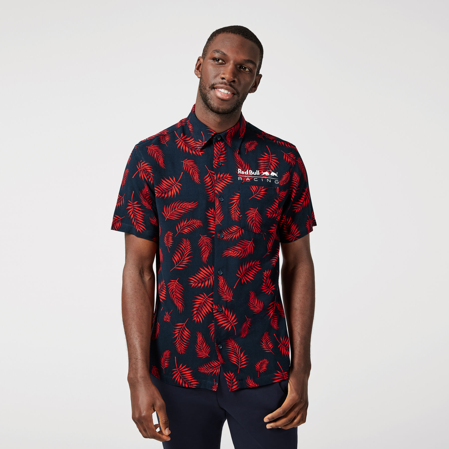 Red bull racing hawaiian shirt Clearance