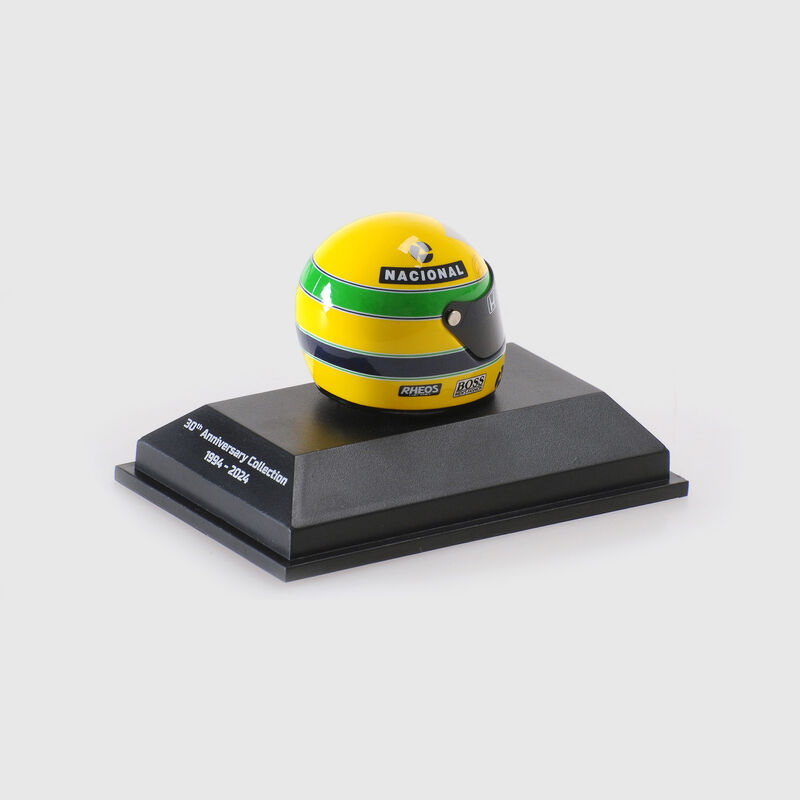 SENNA 1991 HELMET 1:8 - yellow
