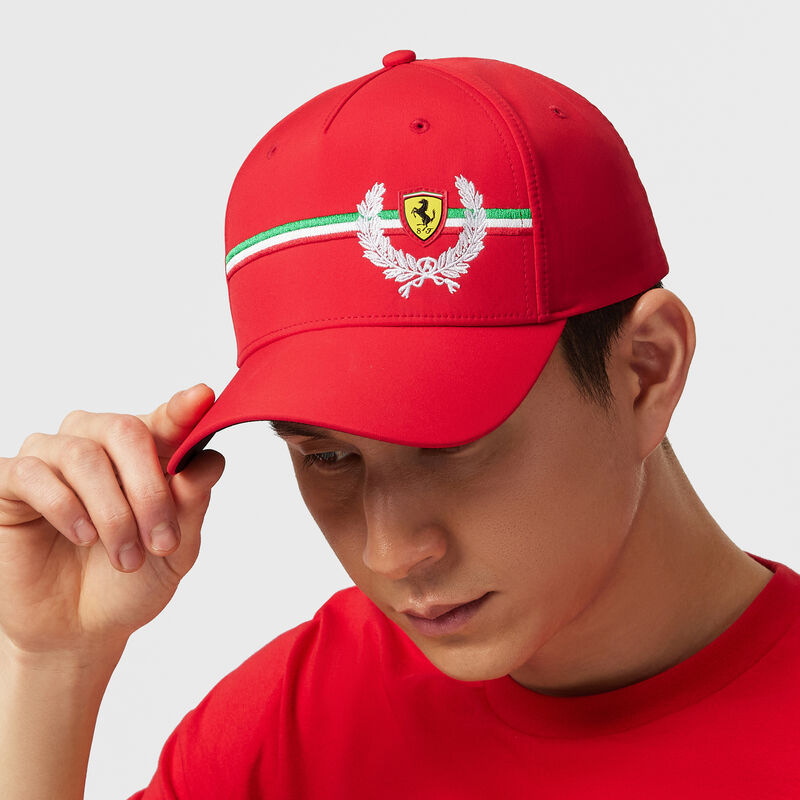 SF FW ITALIAN CAP - red