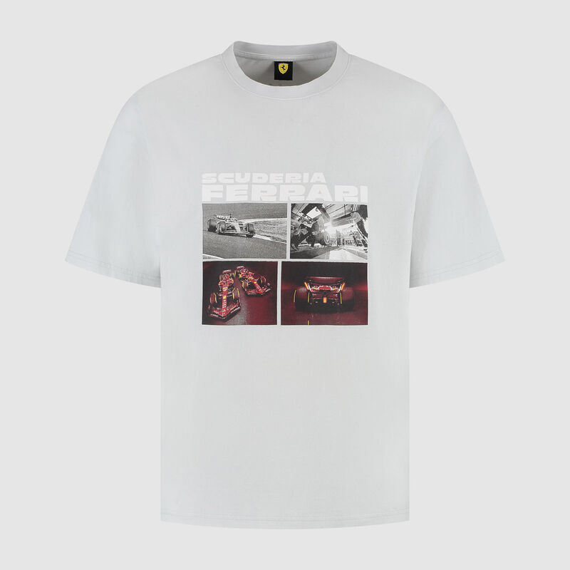 SF FW DRIVER TEE - mid grey