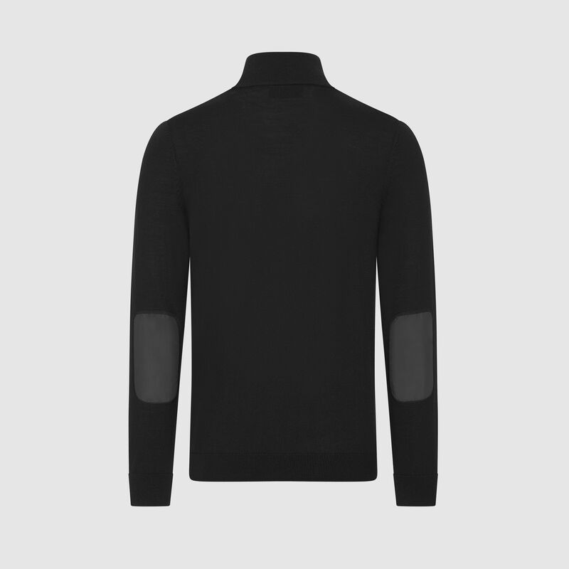 MAPF1 FW MENS ELEVATED 1/4 ZIP - black