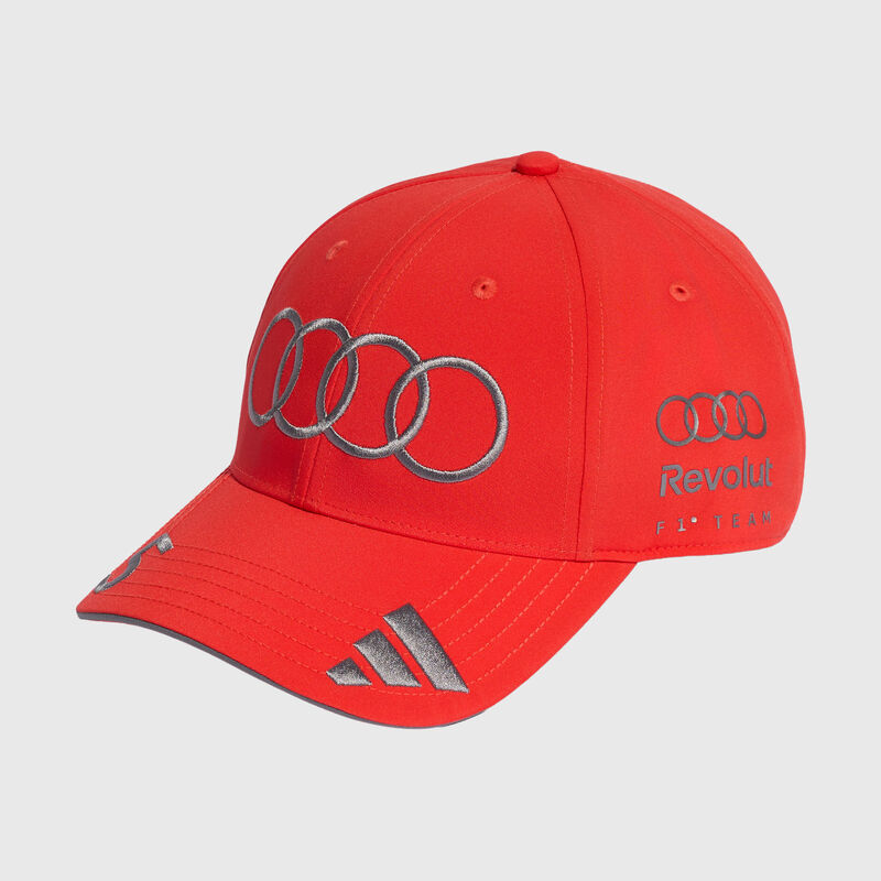 adidas 2026 Gabriel Bortoleto Cap 2026 - Audi F1 Team - Hi-res red ONE SIZE - 4068818628942 - Fuel For Fans F1 Merchandise store