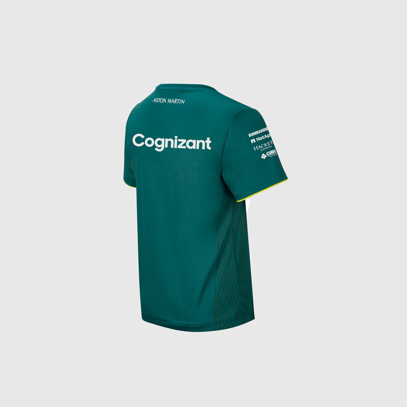 ASTON MARTIN COGNIZANT F1 KIDS RP TEAM T-SHIRT - green