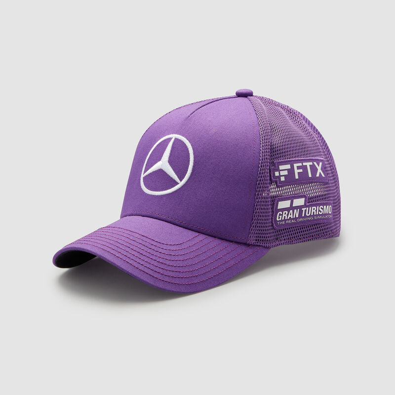 MAPF1 RP LEWIS DRIVER TRUCKER CAP - purple