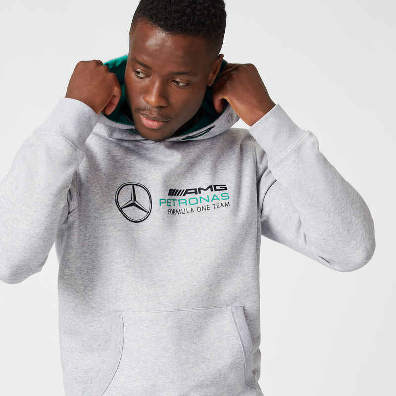 MAPF1 FW LOGO HOODED SWEAT - grey