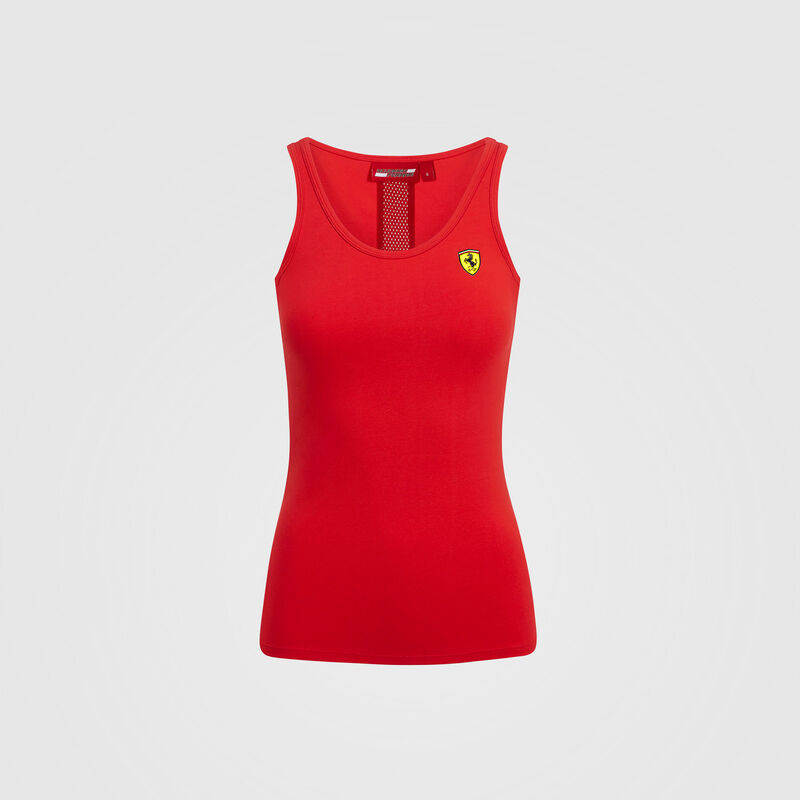 SF FW WOMENS RACER BACK VEST - red
