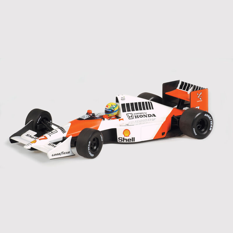 AYRTON SENNA WORLD CHAMPION 1990 MODEL CAR - multicolor