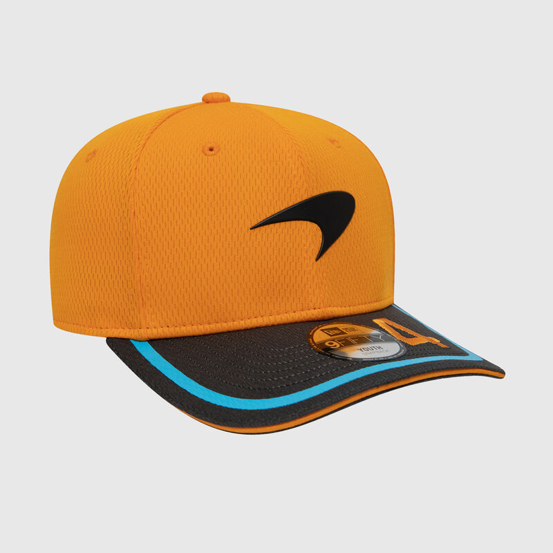 MCLAREN SL RP 2023 KIDS LN 950 PRE CURVE CAP - orange