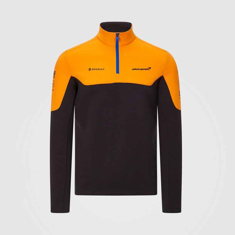 MCLAREN RP 1/4 ZIP SWEATSHIRT - Antracit