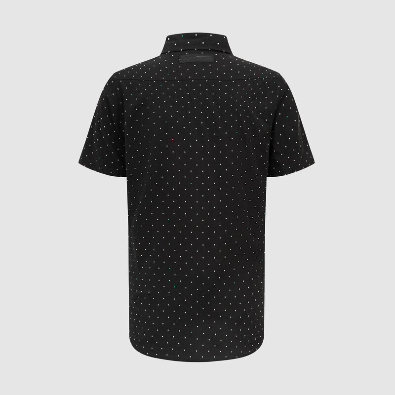 MAPF1 FW MENS POLKA DOT SHIRT - black