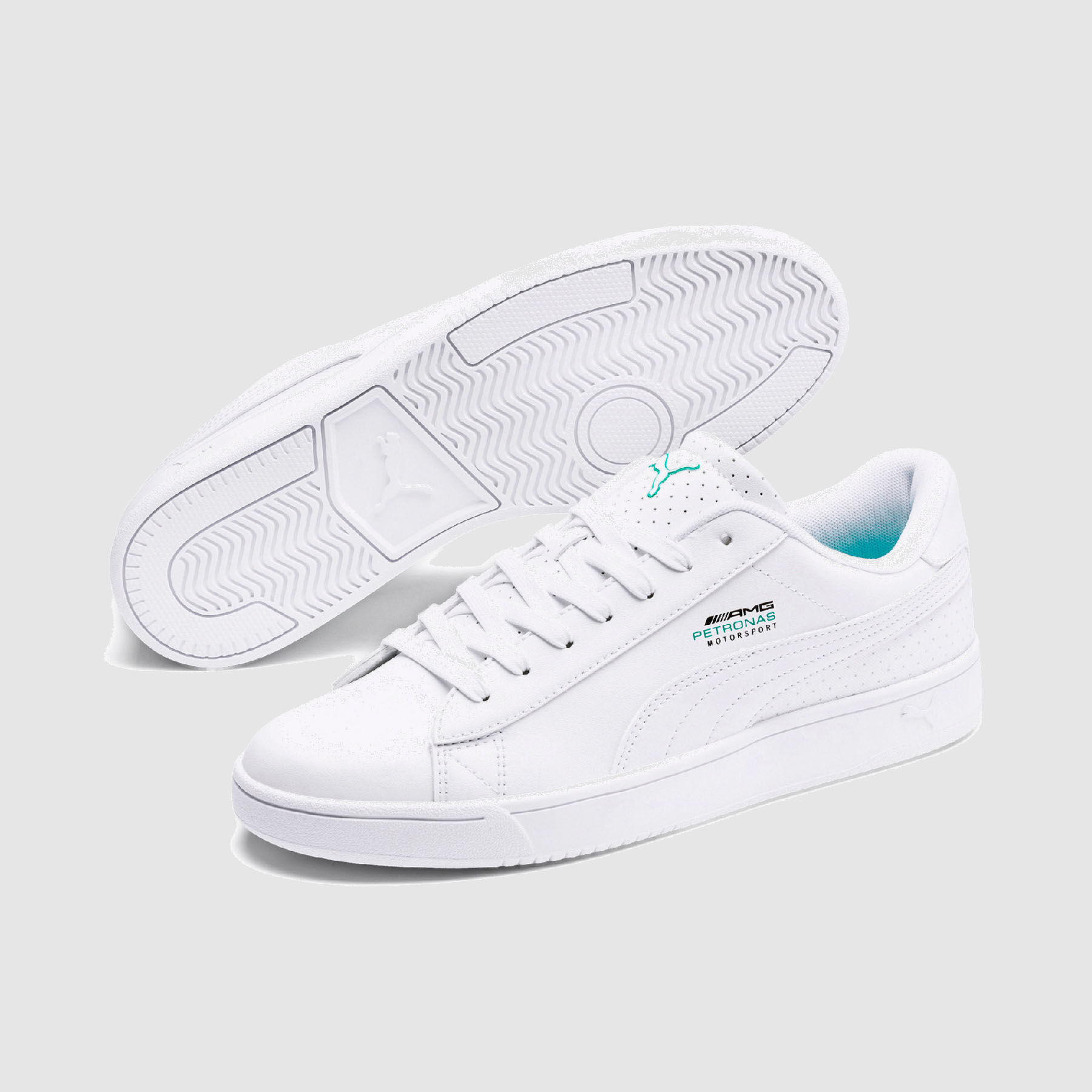 puma mercedes shoes white