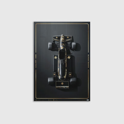 Lotus 97T Ayrton Senna Estoril 1985 Collector's Edition