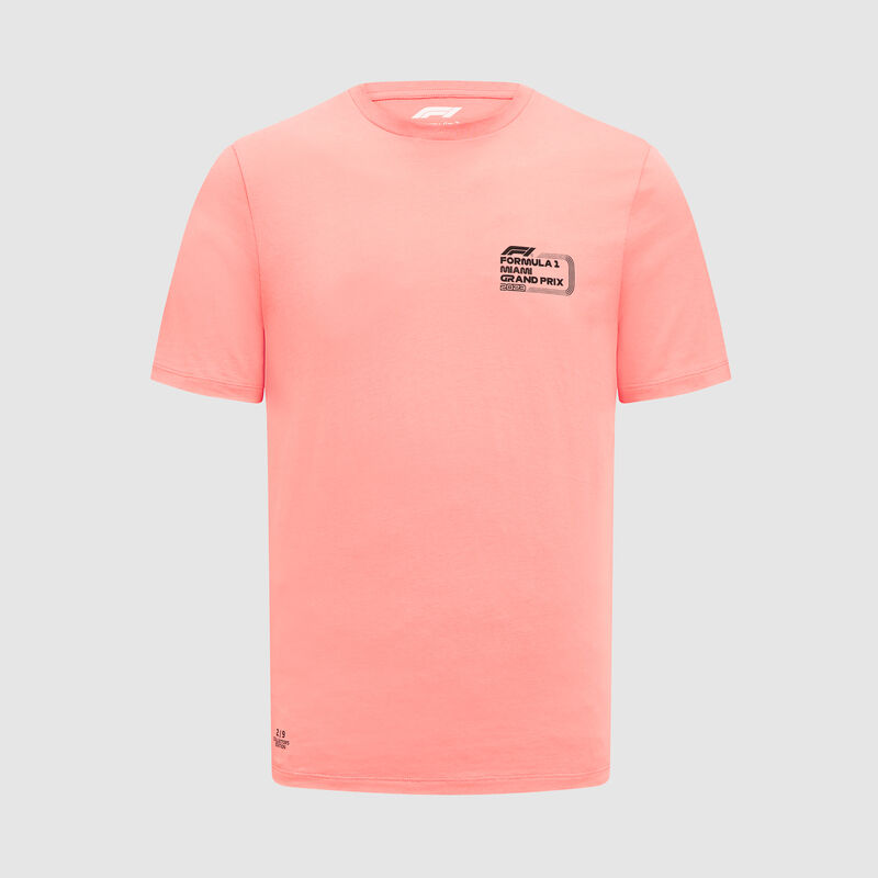 F1 FW RS MIAMI TEE - pink