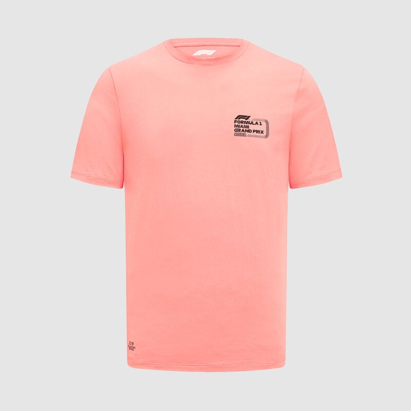 F1 FW RS MIAMI TEE - pink